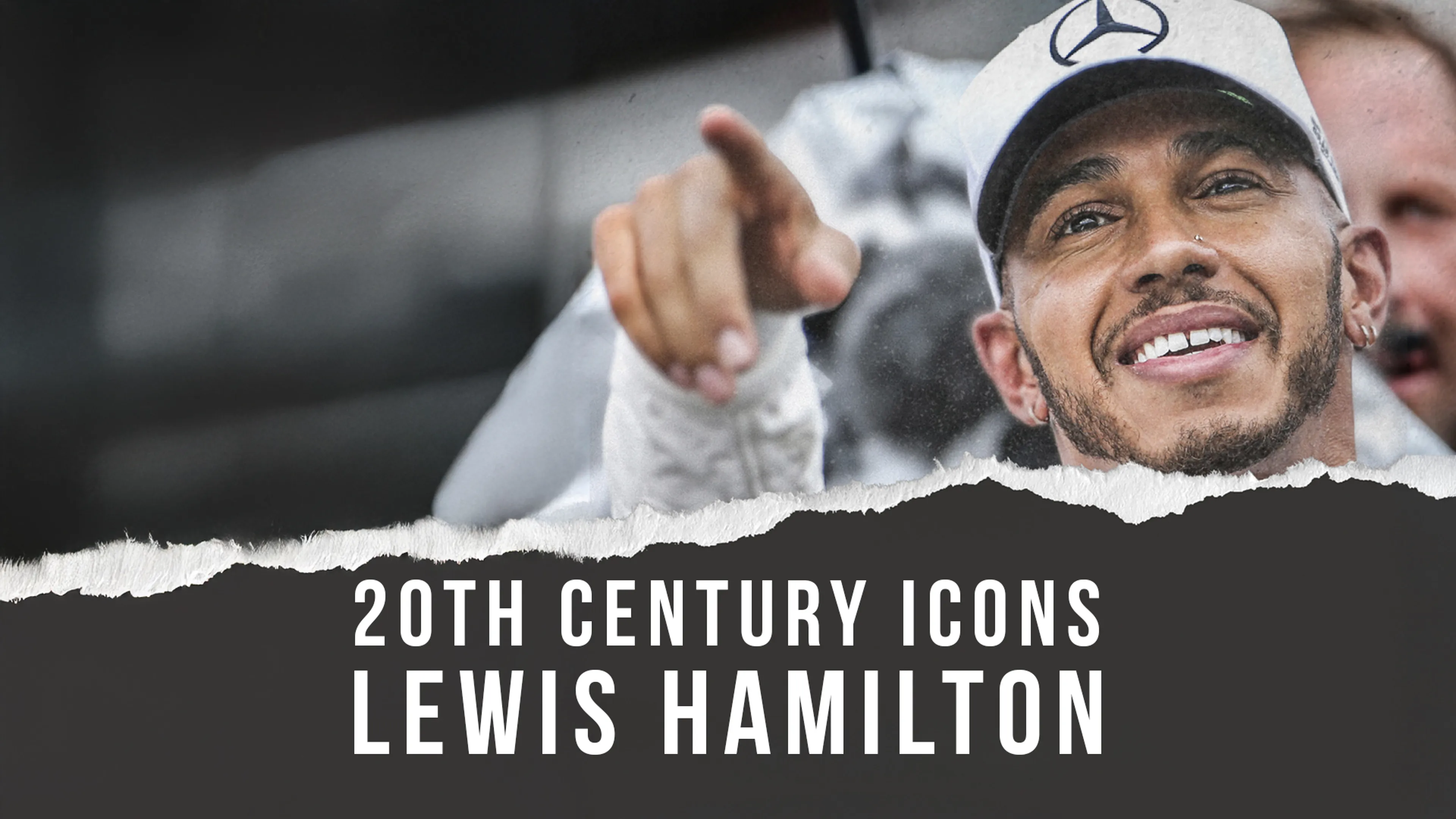 20th Century Icons: Lewis Hamilton poster